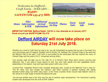 Tablet Screenshot of defford-croftfarm.co.uk